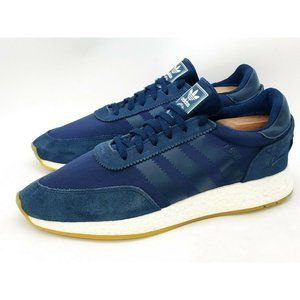 ADIDAS Sneakers Iniki Runner I-5923 Navy Blue/Gum Running Shoes D97347 Size 10 M